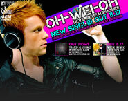 Bentley Jones Official Site: "Oh-Wei-Oh (Devil in Headphones)" Themed Update (2011)