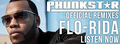 PHUNKST★R Remixes site slide featuring Flo-Rida