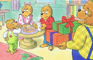 Honey, Sister, & Brother Bear enjoyed eating Christmas cookies.