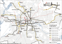 Karte ubahn berlin entwicklung