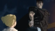 Guts assists Farnese