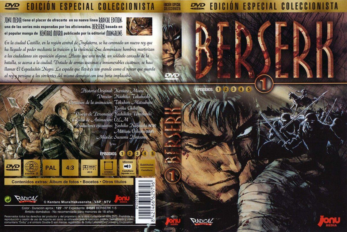 Revisitando séries: Berserk (1997) - Portal Genkidama