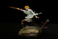 Statue of Serpico practicing swordplay released by Art of War.