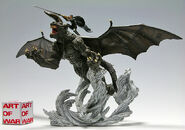 Guts riding Zodd versus Ganishka statue released by Art of War.