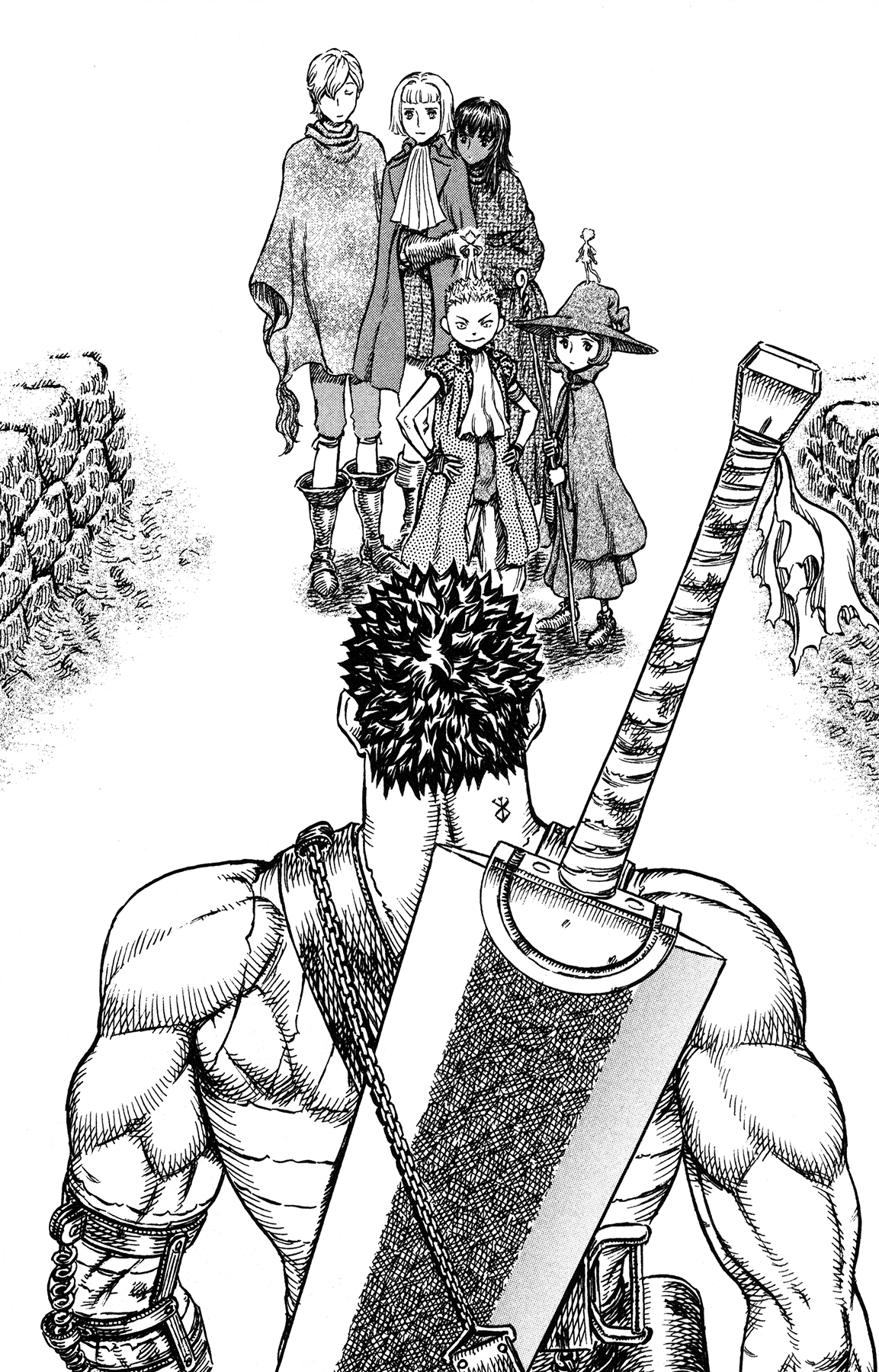 This vol took me a month, but I finally finished it. Pain. Berserk Del