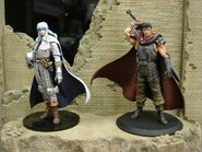 Figuras DXF de Guts y Griffith de Banpresto, disponibles en un ichiban kuji.