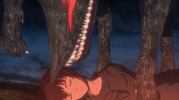 Beast tries to kill Casca