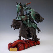 Skull Knight on horseback dark green version statue released by Art of War.