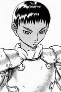 A young Casca during the early years of the Band of the Falcon.