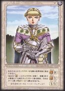 Farnese adorned in uniform as the leader of the Holy Iron Chain Knights. (Vol 4 - no. 14)