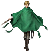 A render of Serpico's character model in Berserk Musou.