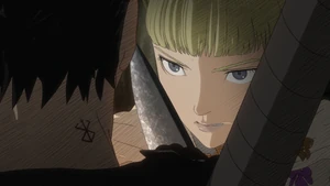 Farnese questioned by Guts