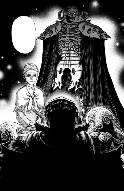 Skull Knight rescues Guts and Casca. 1997 ver. : r/Berserk