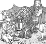 Rickert and Erica trying out the water pump.