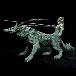 ART OF WAR Berserk Guts Black swordsman Statue [Limited Edition] [CIB