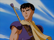 Guts adolescente durante su juventud.