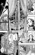 Charlotte evita que las criadas vean a Griffith encaramado a su ventana.