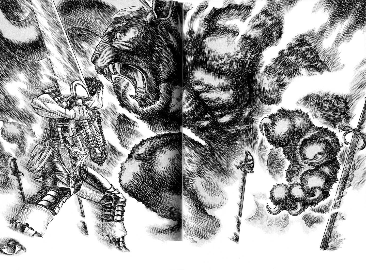 berserk manga battle