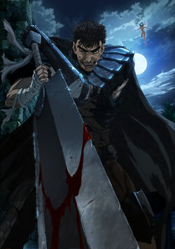 Handrawing moment Guts Vs Apostle on Eclipse from Berserk 1997