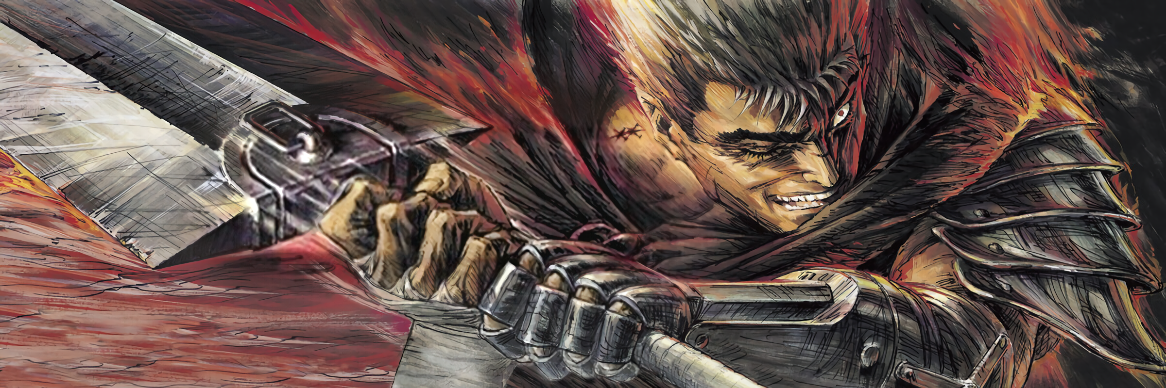 Guts berserk wallpaper  Berserk, Berserk anime 1997, Anime artwork  wallpaper