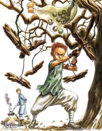 Isidro training with Puck.jpg (375 КБ) Серпико готовит, наблюдая за тренировкой Исидро.