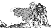 The once strong sense of camaraderie between Griffith and Guts.