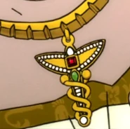 Detalle del colgante de Charlotte en Memorial Edition.