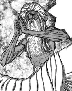 Дайба применяющий магию.