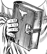 Escrituras en el manga.