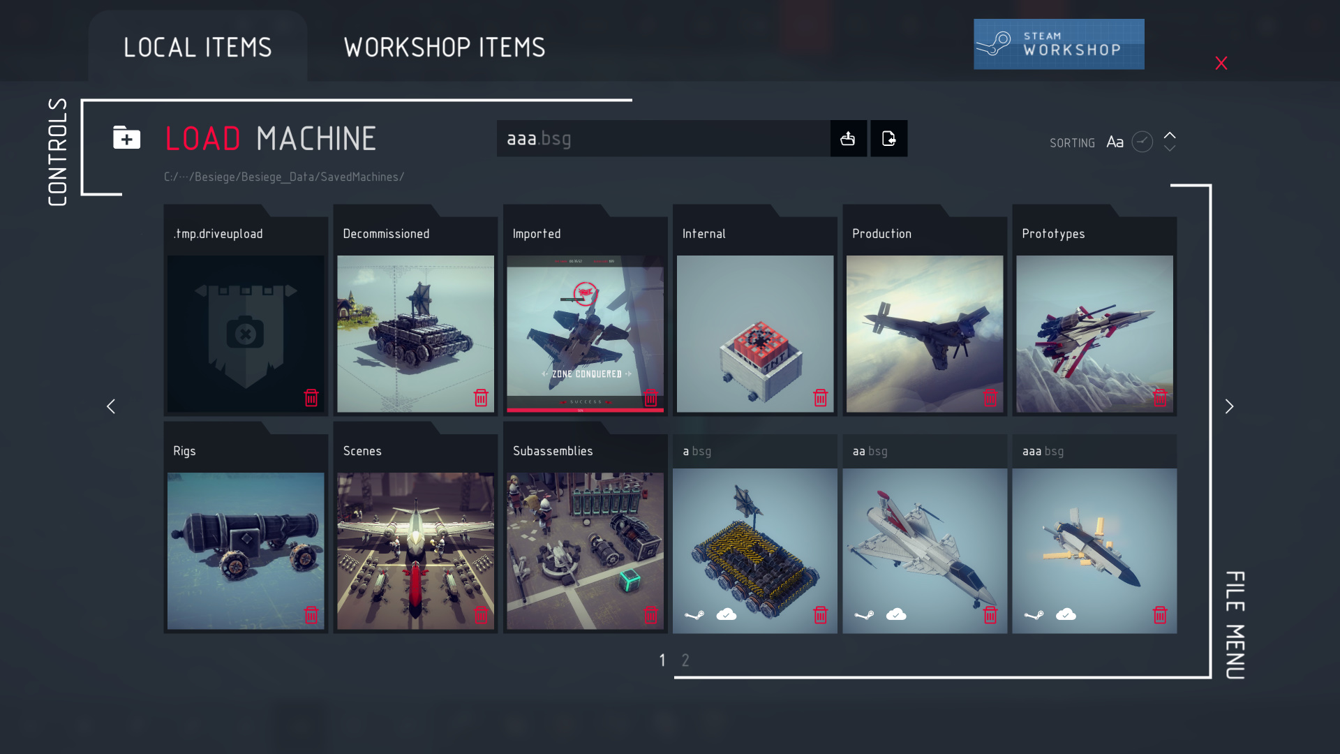 submitting machines to besiege workshop submitting machines to besiege workshop
