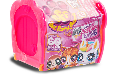 Best furry friends plush in bag discount