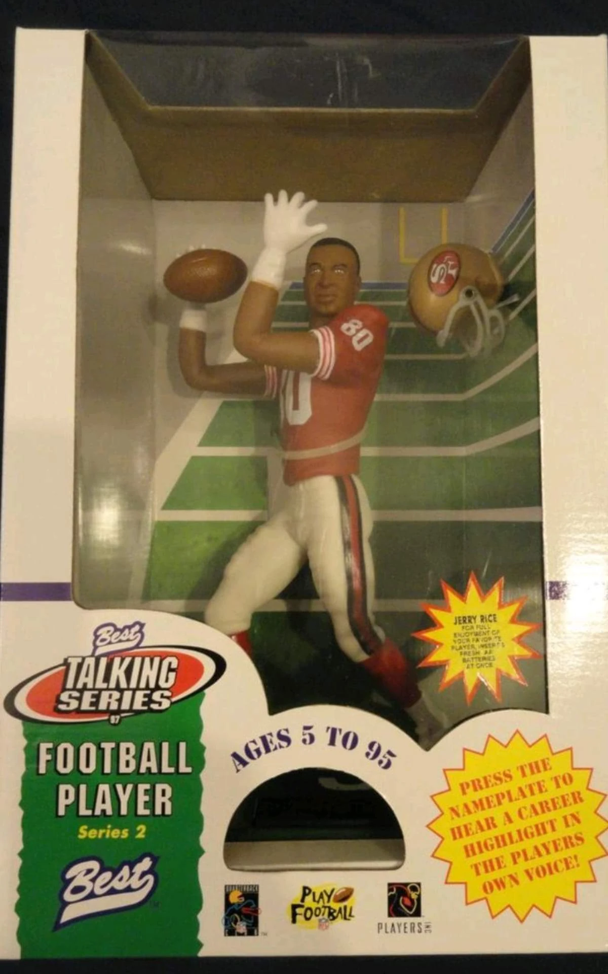Jerry Rice | Best Talking NFL Football Player Figures Wiki | Fandom