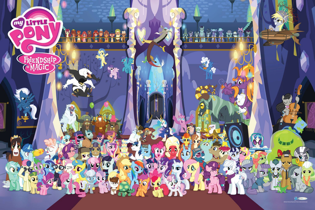 My Little Pony Friendship is Magic seasons 1 2 4 5 9 Best