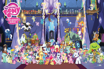 MLP Season Five Character poster