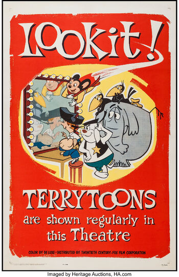 20th Century Fox - Terrytoons poster (1962)