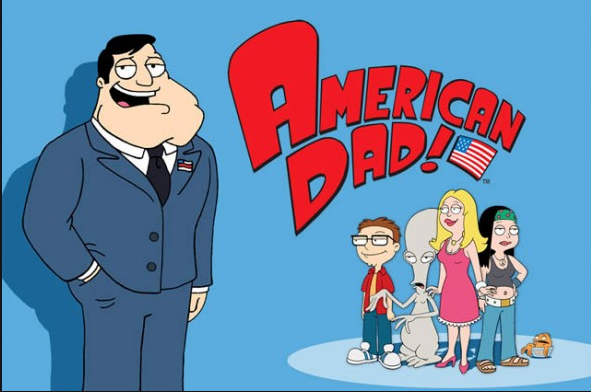 american dad logo