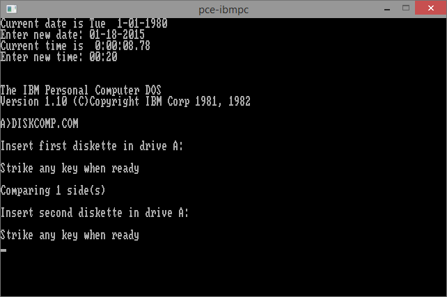 MS-DOS:1.25:CDP OEM:2.11/DISKCOMP.COM | Beta Changes Wiki | Fandom