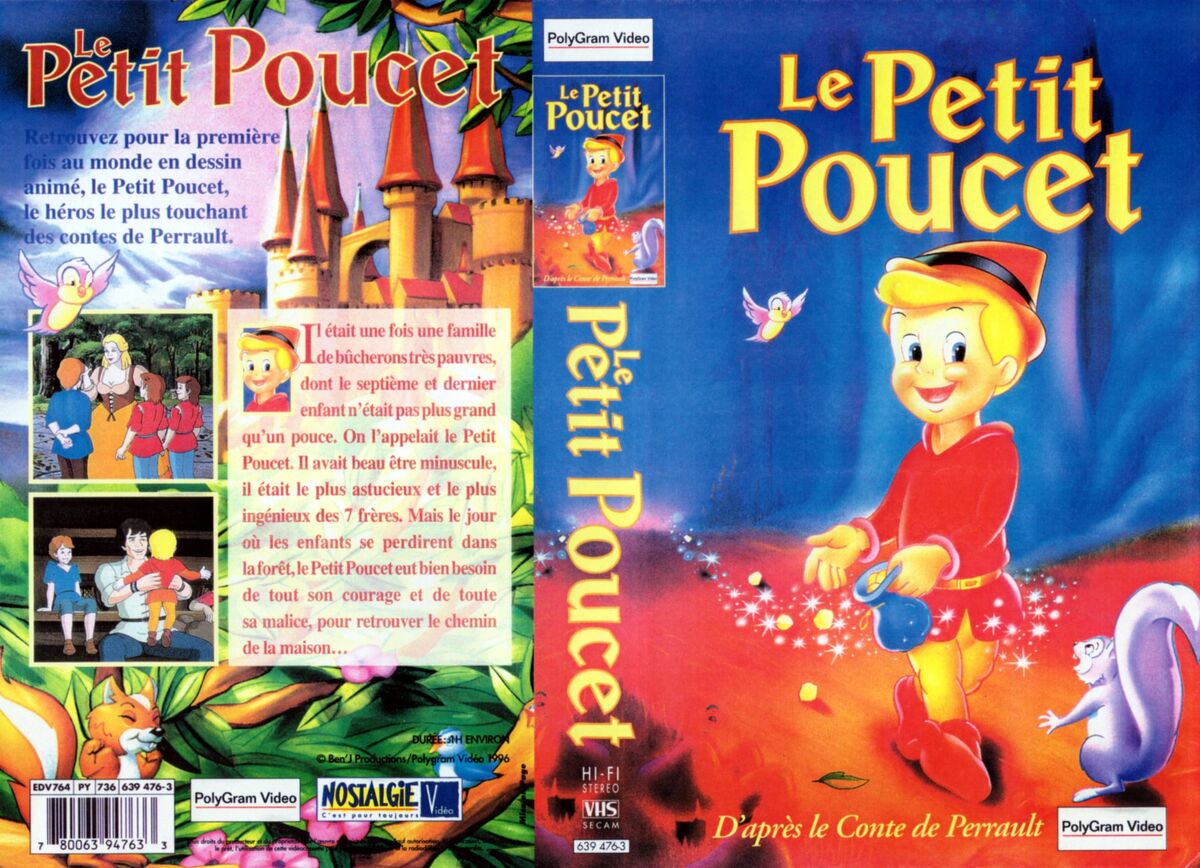 Polygram Video (France) Le Petit Poucet (1996) (Vente) Wiki VHS Fandom