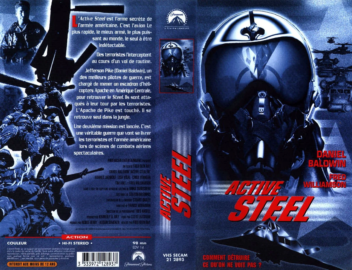Paramount (France) - Active Steel (2001) (Location) | Wiki VHS | Fandom
