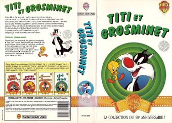 Warner France Titi Et Grosminet Vol 10 1990 Vente Wiki Vhs Fandom