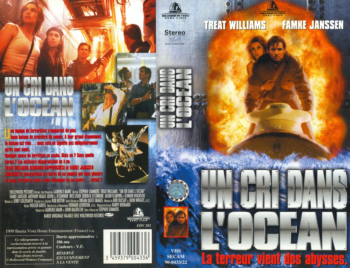 Hollywood Pictures (France) - Un cri dans l'océan (1999) (Vente) | Wiki VHS  | Fandom, image size:1200x918