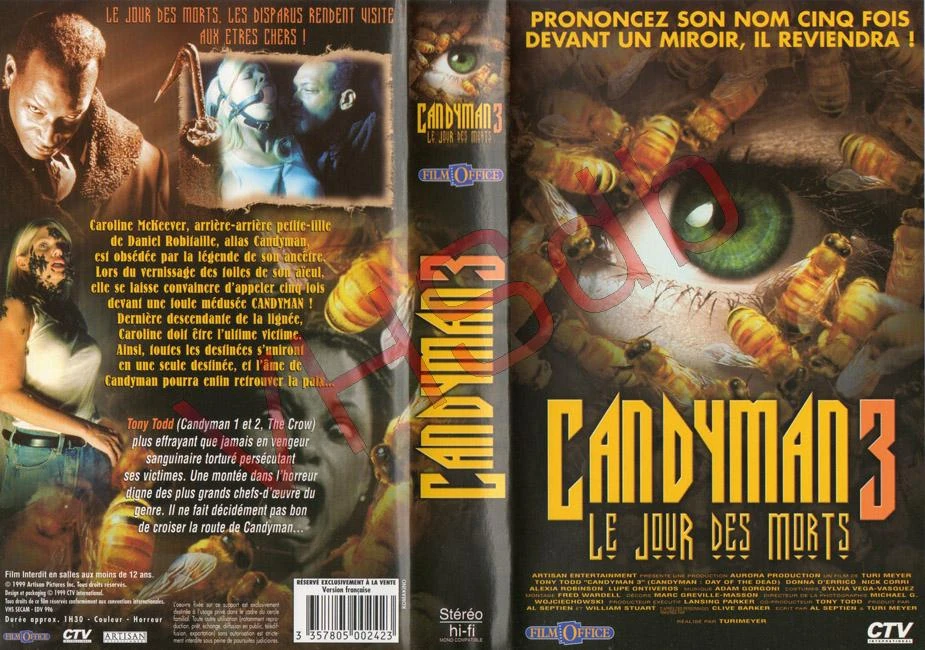 Film Office (France) Candyman 3 Le jour des morts (1999) (Vente