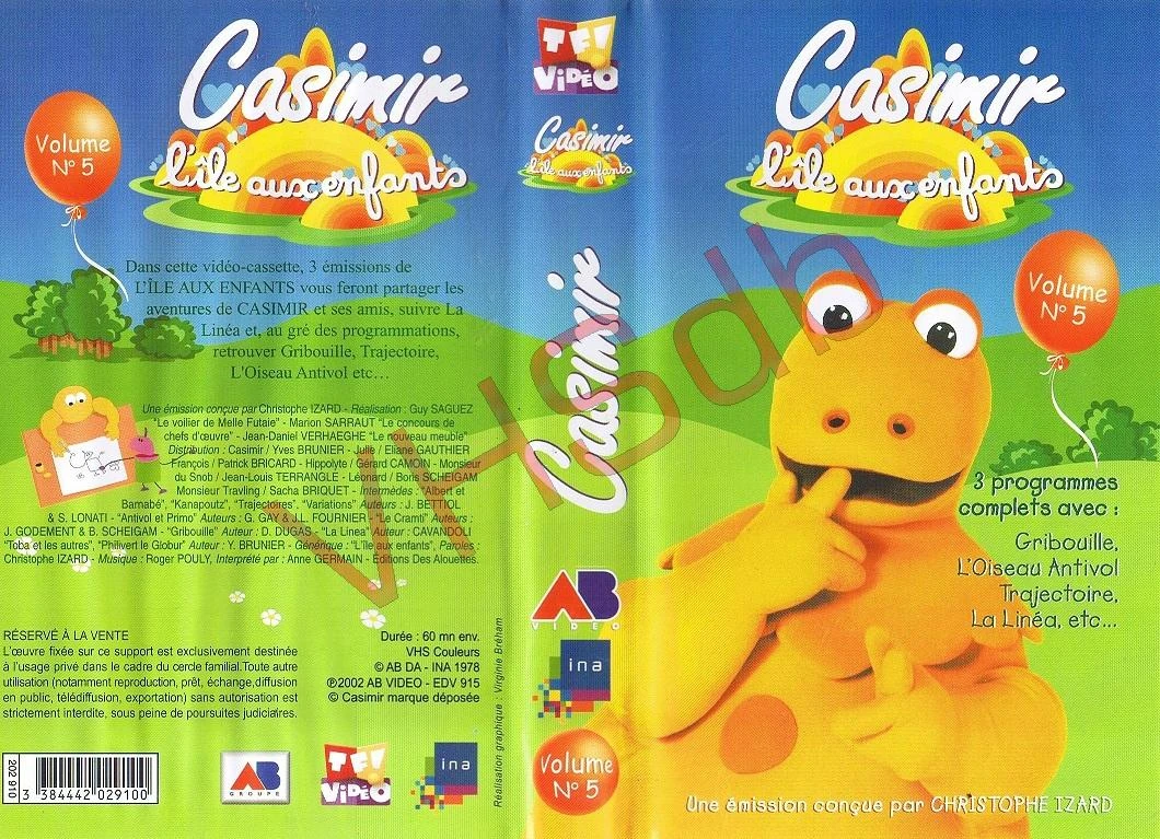 Sticker De Casimir Vol 21 - Cinéma Passion