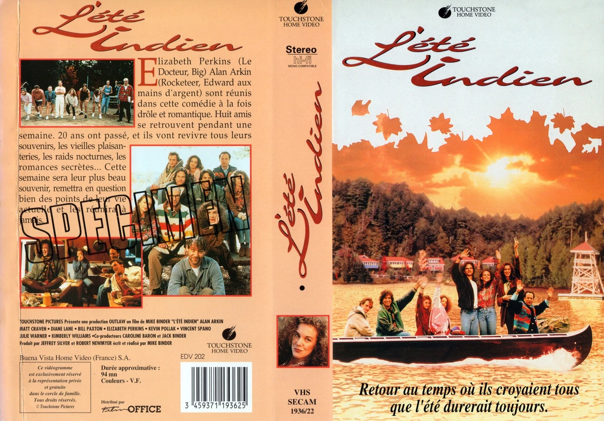 Touchstone Home Video (France) L'été indien (1994) (Location) Wiki