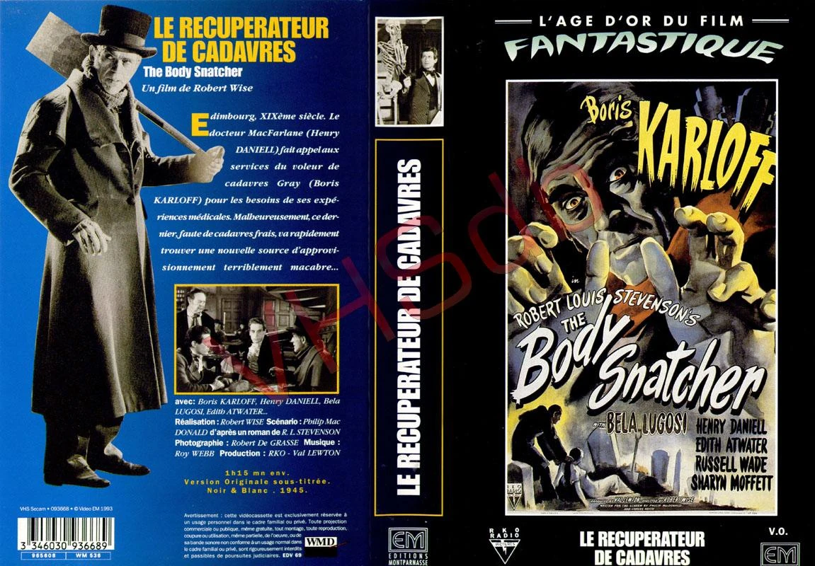 Éditions Montparnasse (France) Le récupérateur de cadavres (1993