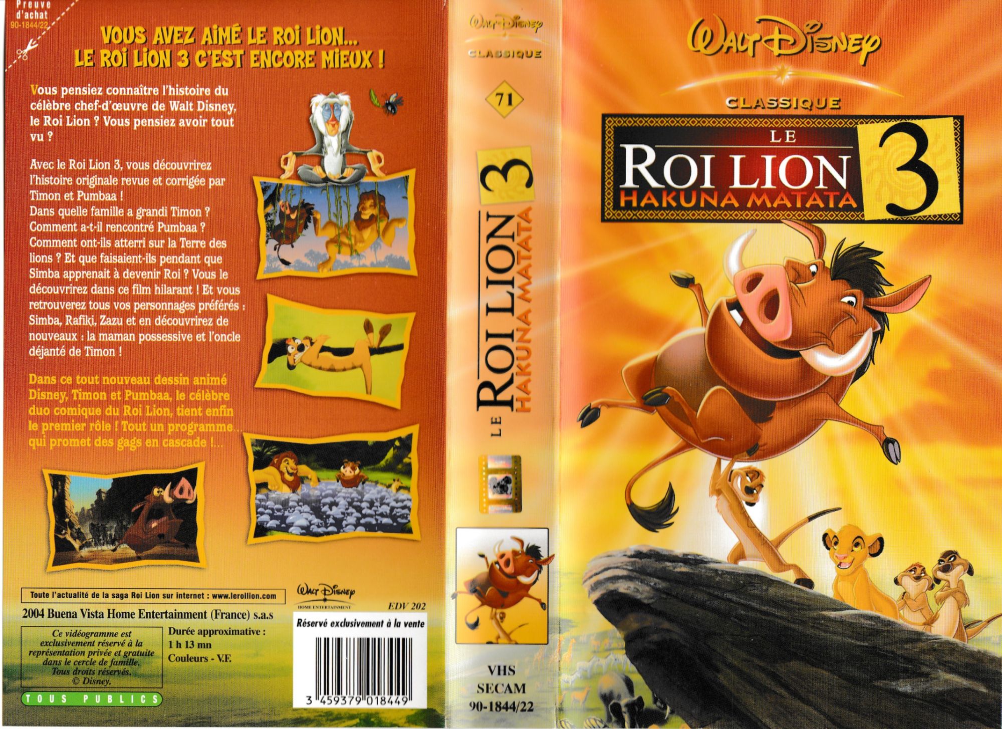 Le Roi Lion 3 : Hakuna Matata, Disney Wiki