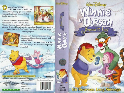 Winnie L Ourson Joyeux Noel Vhs