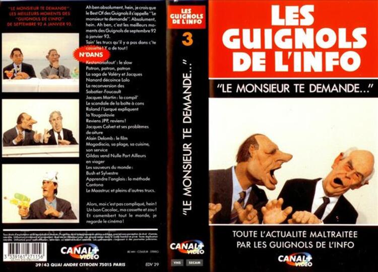 Canal + Vidéo (France) Les Guignols de l