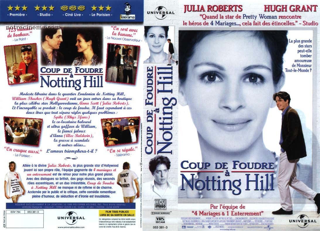 Notting hill coup de promo foudre