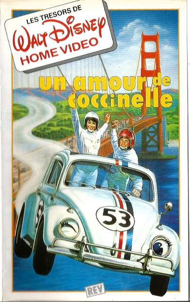 WDHV France Un amour de coccinelle 1991 Vente Wiki VHS